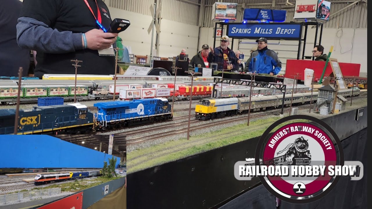 The Biggest Railroad Hobby Show! Model Trains & More at the Amherst Train Show of 2025!
