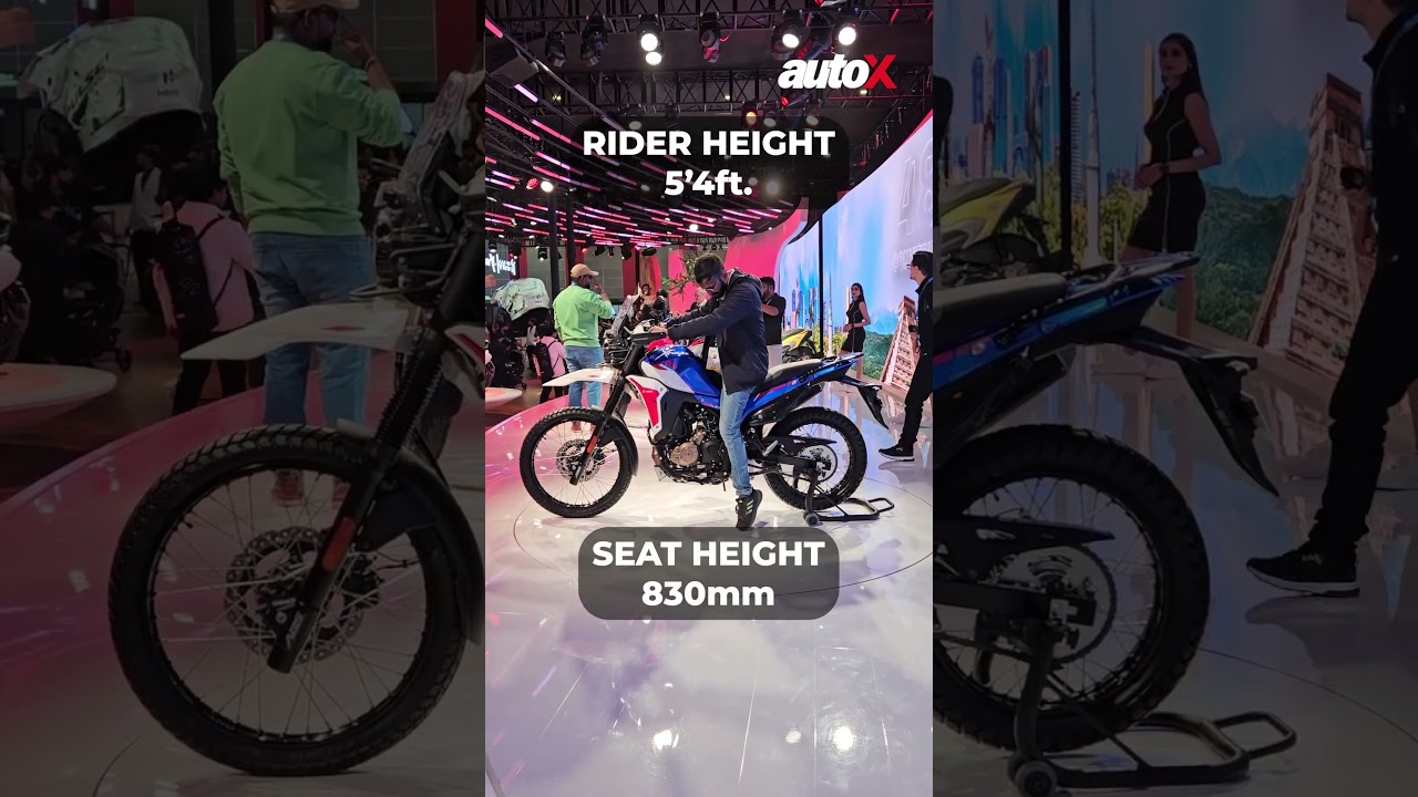New Hero Xpulse 210 | Seat Height Comparison | Auto Expo 2025 India | autoX #shorts