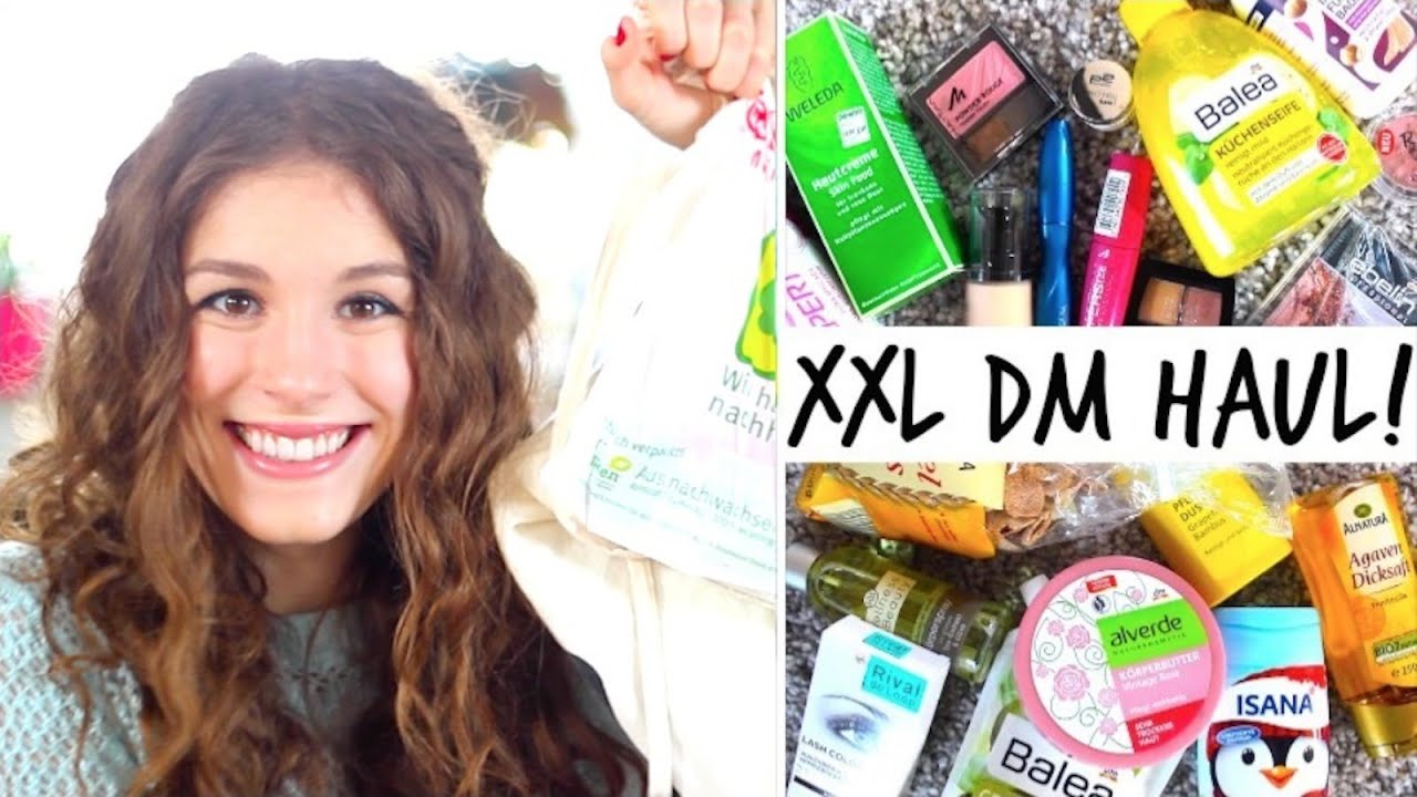 XXL dm Haul ♡ Januar 2015 + Rossmann!