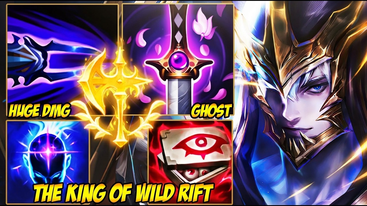 THE KING OF WILD RIFT WITH ZED - FASTER THAN FLASH! (NO ONE CAN ESCAPE)