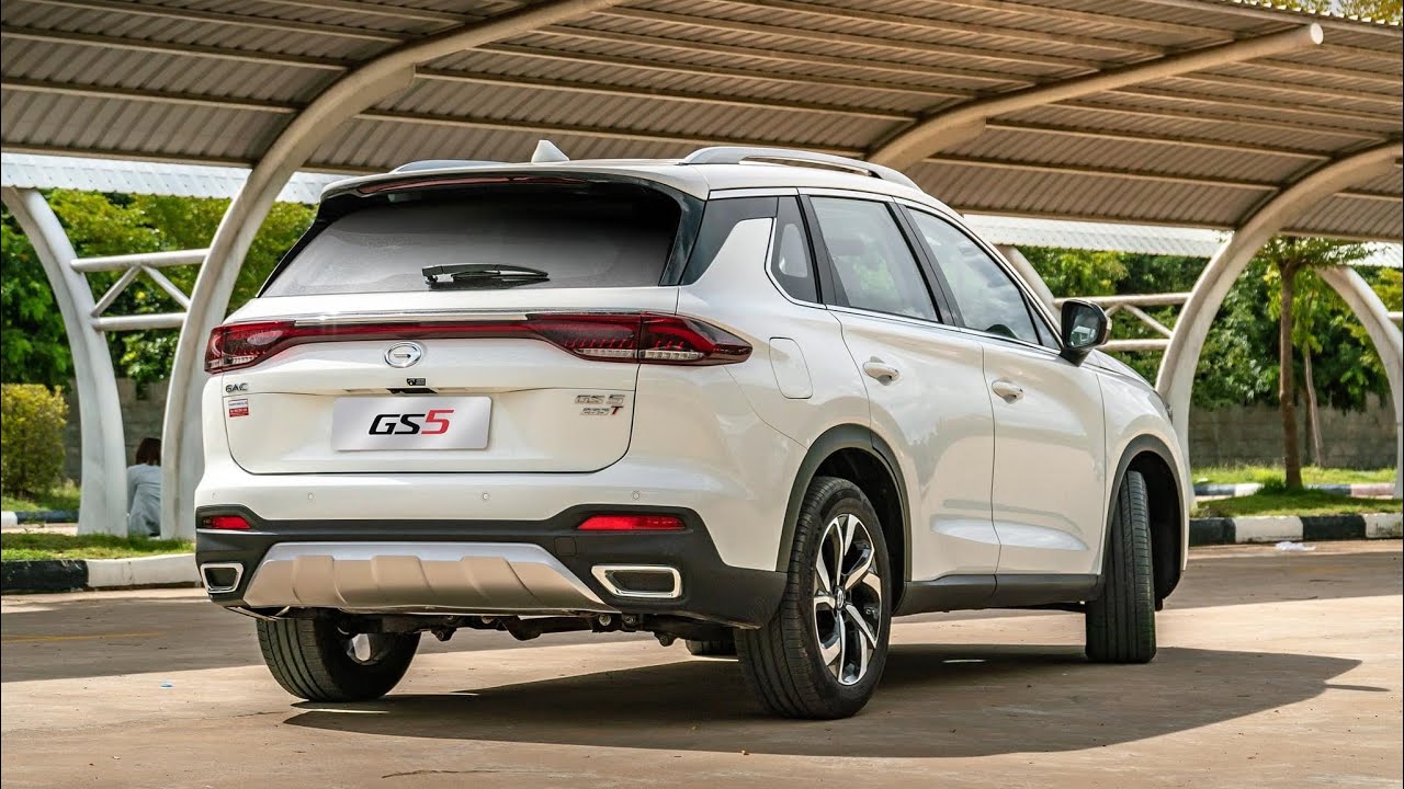 2023 GAC GS5 White Color - SUV 5 Seats | Exterior and Interior Walkaround
