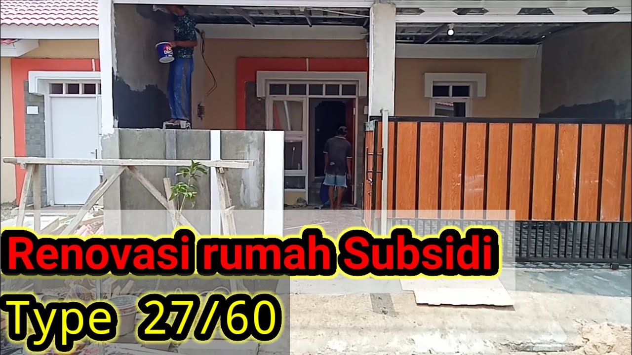 renovasi rumah subsidi type 27/60|PERMATA NUSA INDAH cibitung