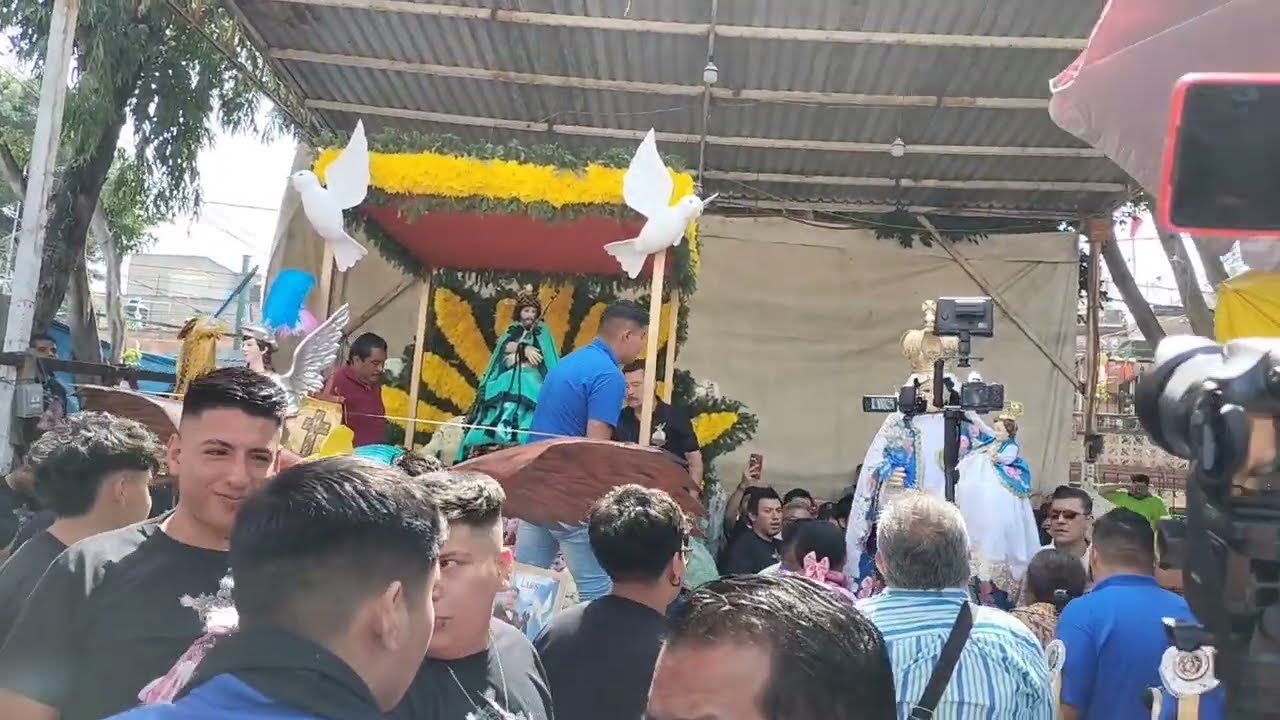 Recibimiento del Señor de la Misericordia, Pueblo de Los Reyes, Coyoacán. 2025
