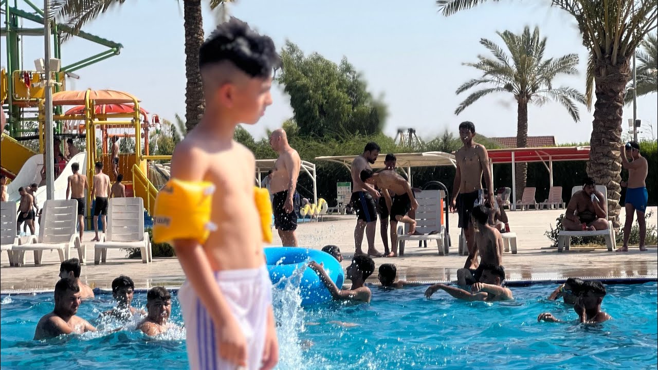 مدينة المائية في كركوك $ الجزء الاول مشاهد ممتعة