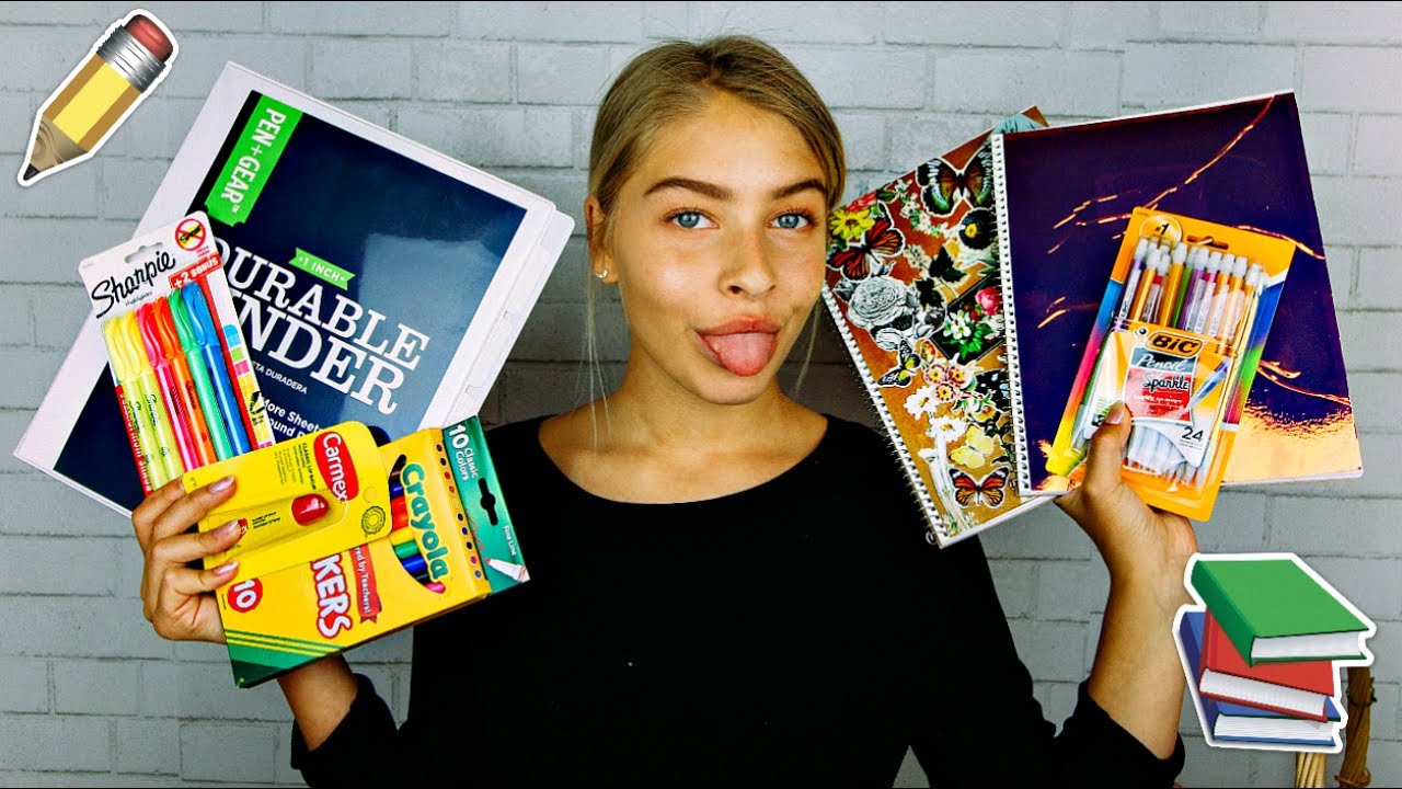 Back To School Supplies Haul 2017-2018!