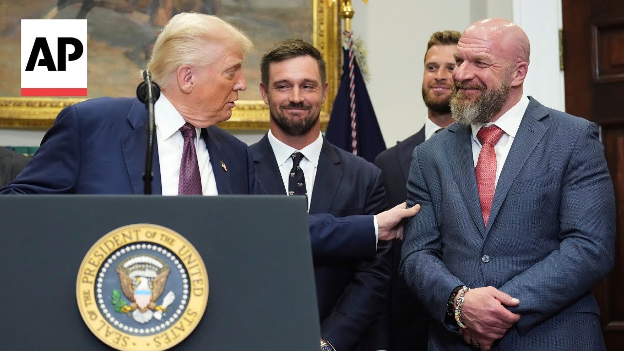Trump revives Presidential Fitness Test alongside 'Triple H' and athletes