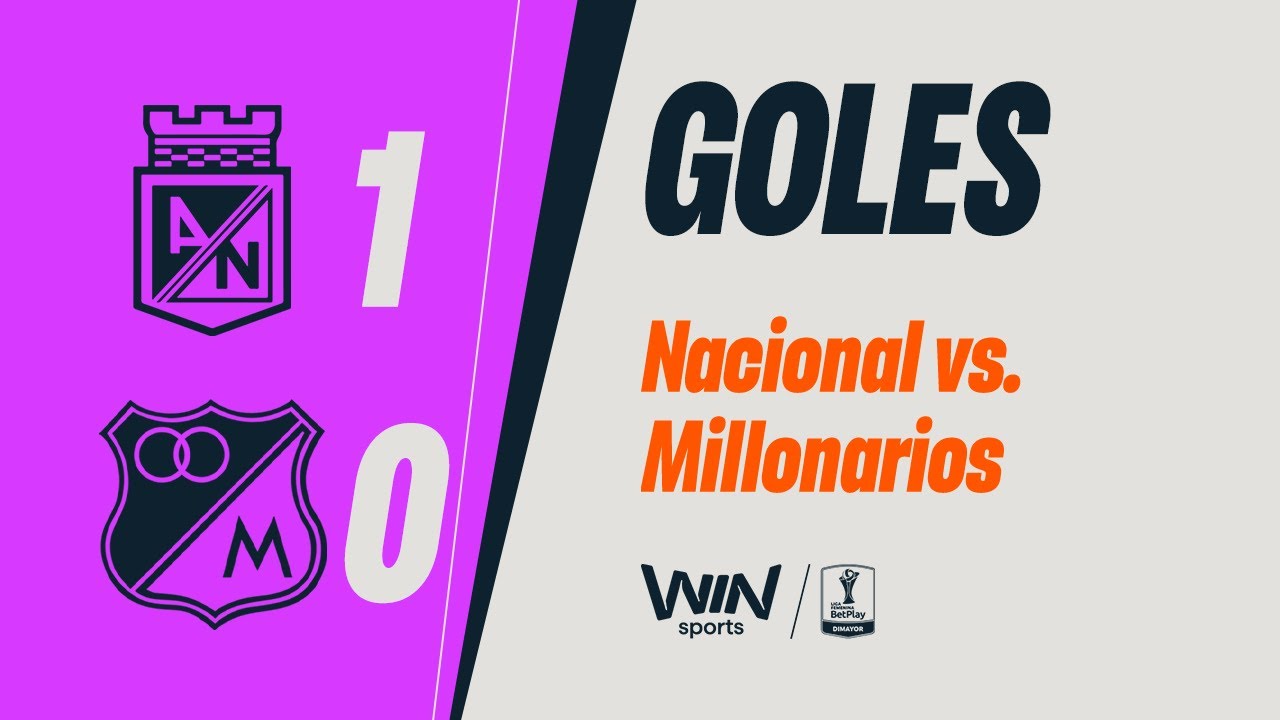 Nacional vs. Millonarios (goles) | Liga Femenina BetPlay 2025 | Cuadrangulares - Fecha 4