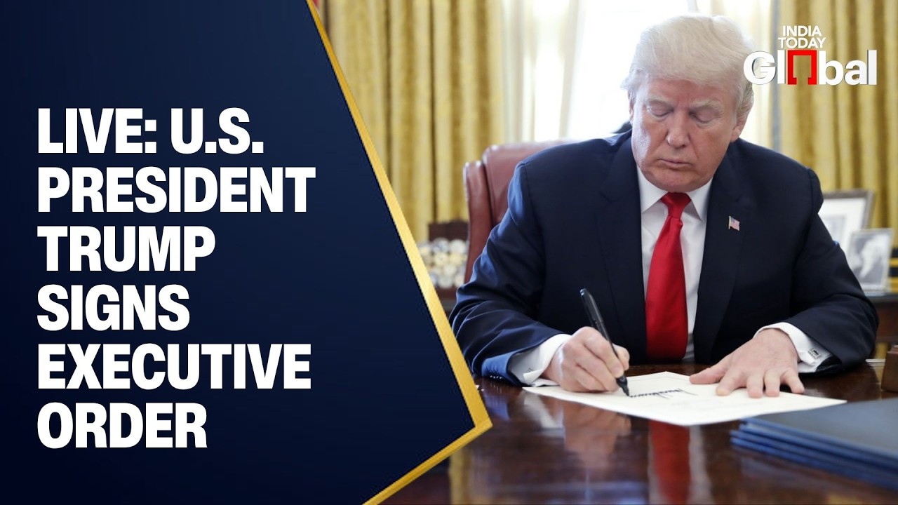 LIVE: U.S. President Donald Trump Signs Executive Order on Cryptocurrency and Digital Assets