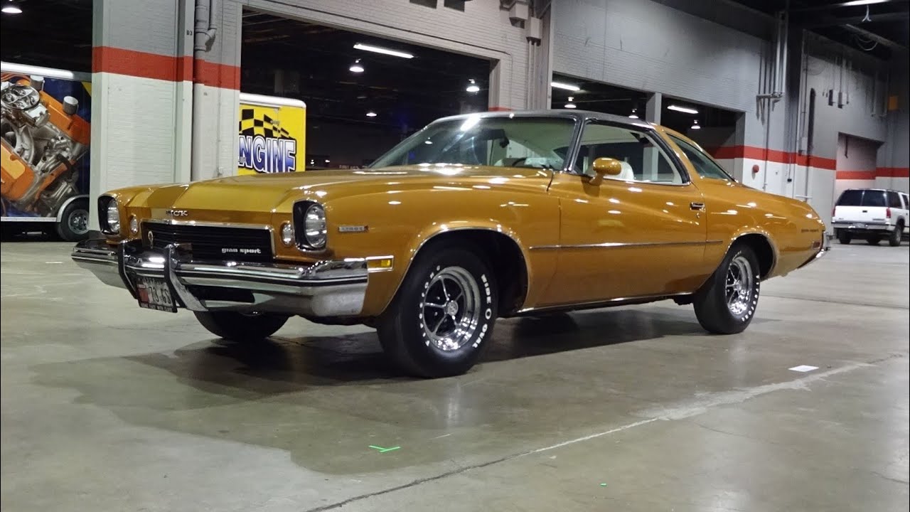 1973 Buick Century Gran Sport GS Stage 1 in Gold & 455 Engine Sound My Car Story with Lou Costabile