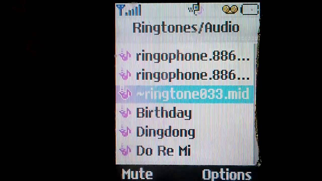LG C2000 ringtones and MIDI test