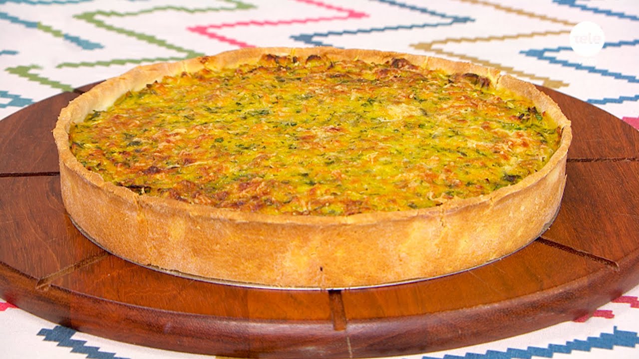 Tarta de zapallitos sin gluten
