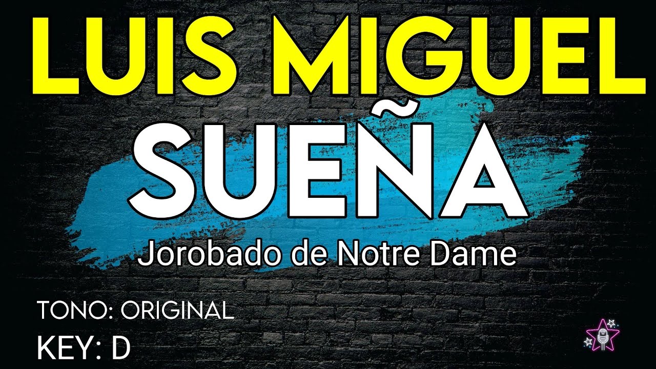 Luis Miguel - Sueña - Karaoke Instrumental