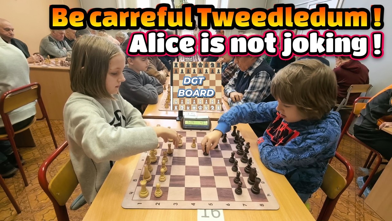 WFM Alisa Yunker (2192) | Alice | - German Yunker (1816) | Tweedledum | - Blitz