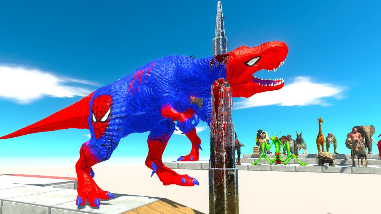 DEADLY SPIKE ATTACK vs EVERY UNIT DINOSAURS - Animal Revolt Battle Simulator