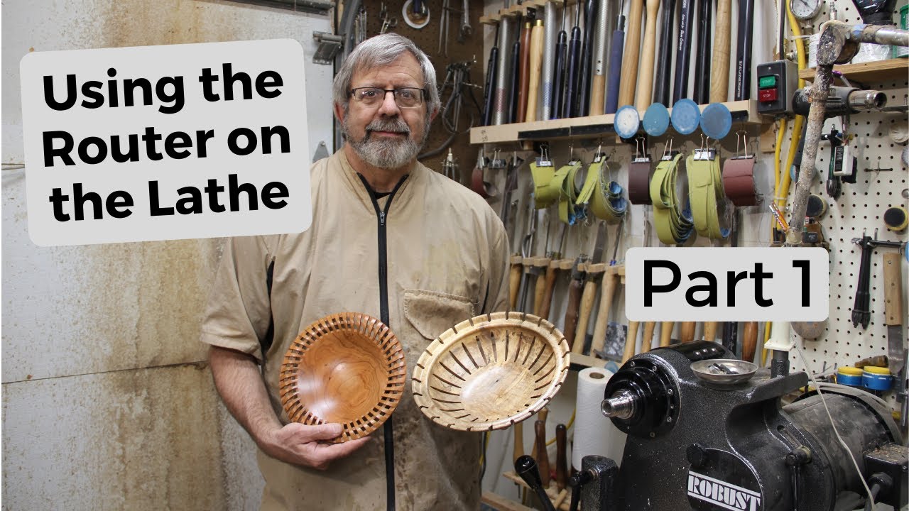 Router Enhances Woodturning Art - Part 1 of 2