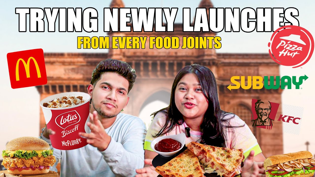Trying Newly Launched Menu Of Fast Food Chains | McDonald's, KFC, Pizza Hut, Subway | TeamAWT