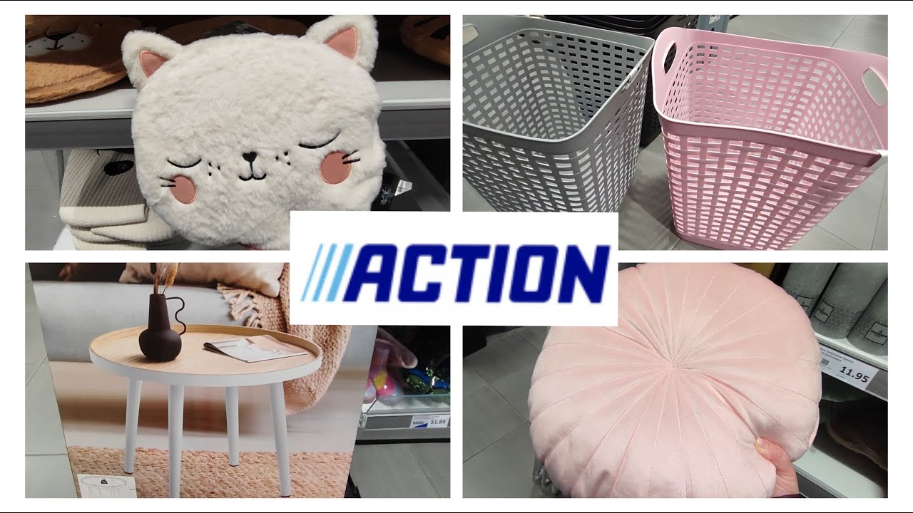 ACTION 🛍️ HIT RÓŻOWY KOSZ NA PRANIE 🩷 CUDNY BIAŁY STOLIK 🌸 PRZEGLĄD PÓŁEK 🩷