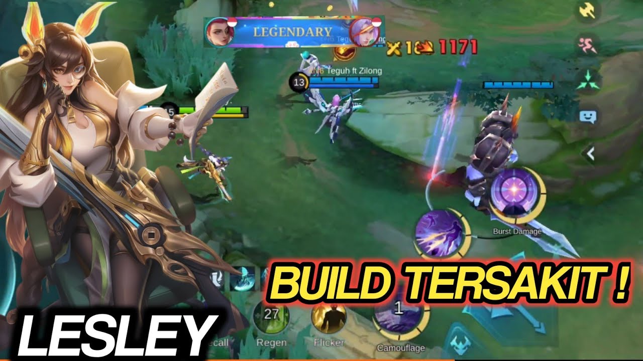 BUILD LESLEY TERSAKIT 2026?! AUTO MVP! - MOBILE LEGENDS #mlbb 