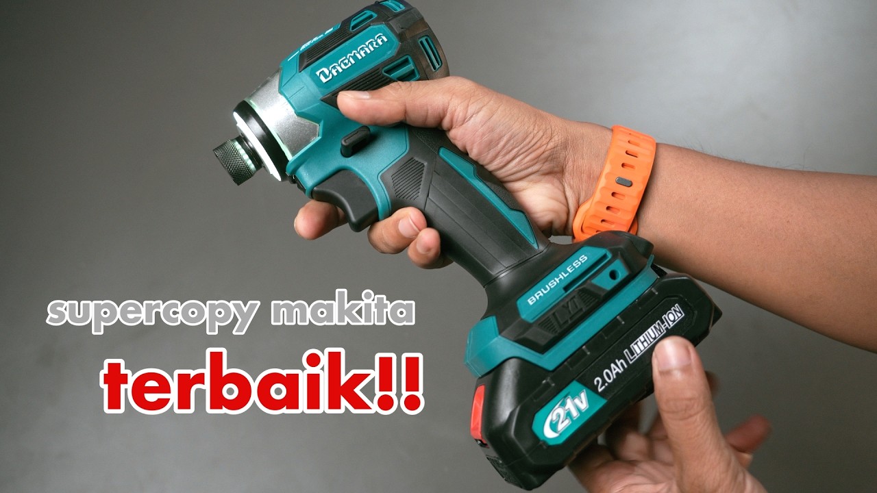 gilak aja fitur canggih & kenyamanan Makita ada disini!! - DAGMARA DTD173 CORDLESS IMPACT DRIVER 20V