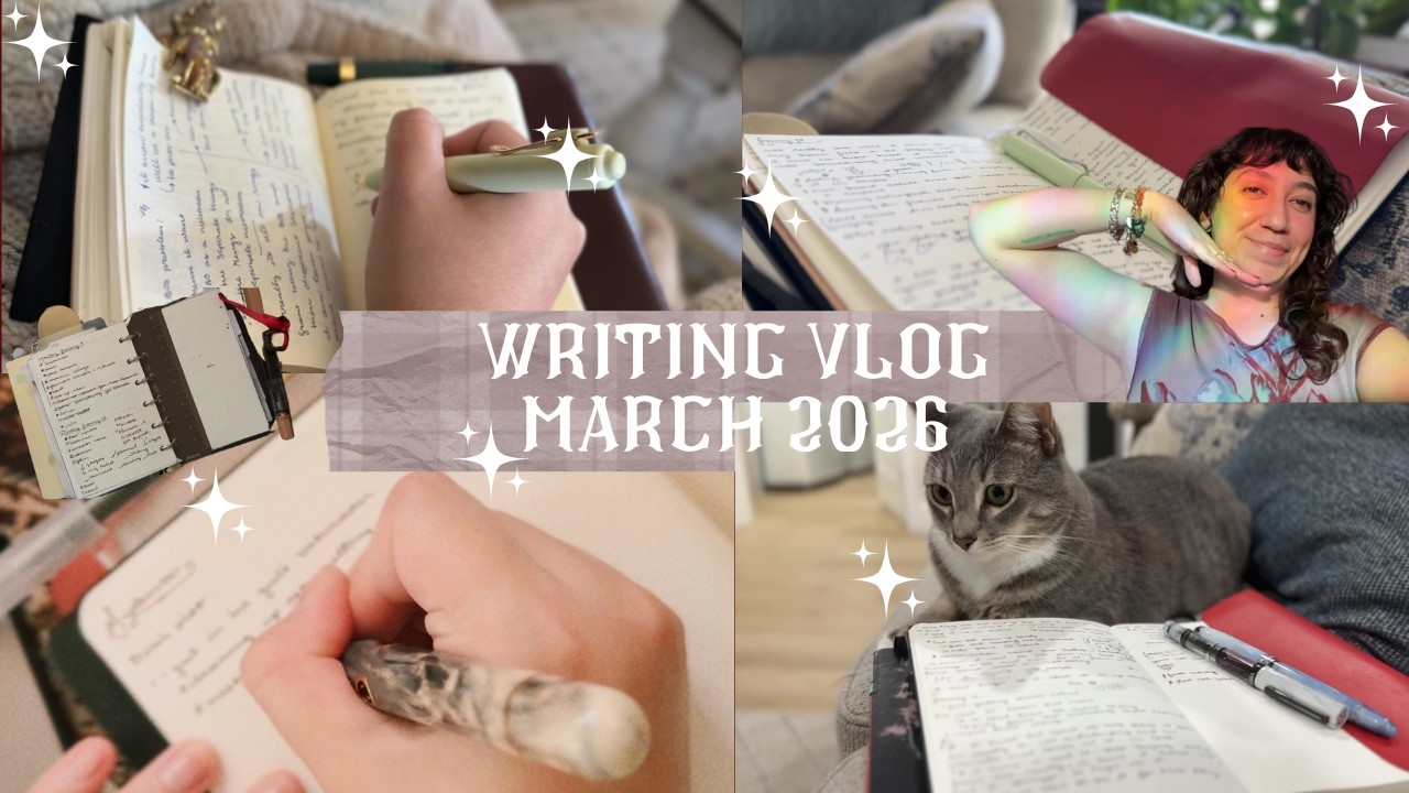 Cozy Writing Vlog | Chapter One | March 2026