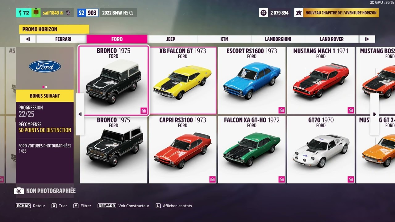 FORZA HORIZON 5 - ALL CARS LIST 2025+ ALL DLC! [4K]