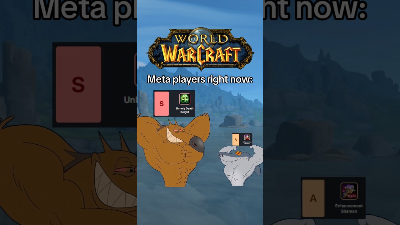 WoW Meta players right now #worldofwarcraft #warcraft #mmo #mmorpg #gaming #shorts