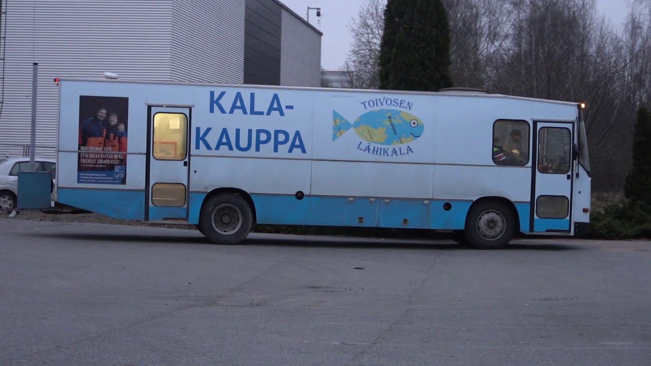 Ammattikalastajan matkassa *TOIVOSEN KALA-AUTO*