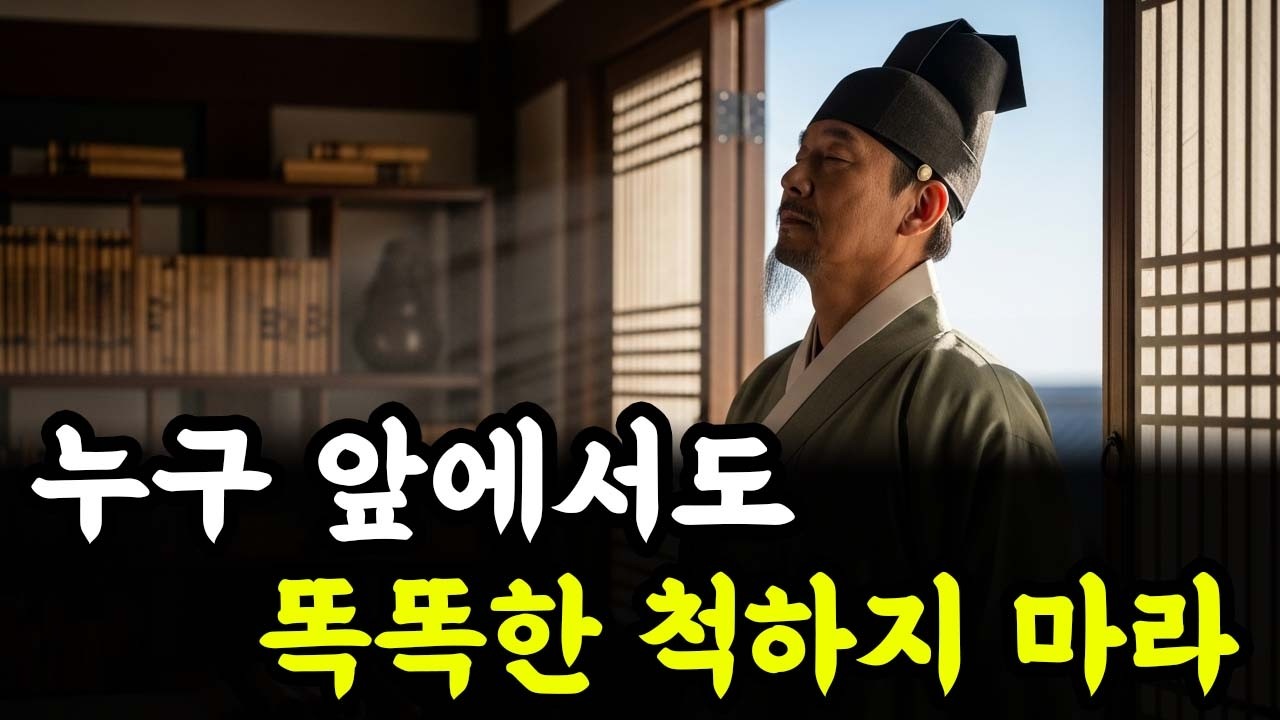 누구 앞에서도 똑똑한 척하지 마라 | 인생 철학 | 고인의 가르침