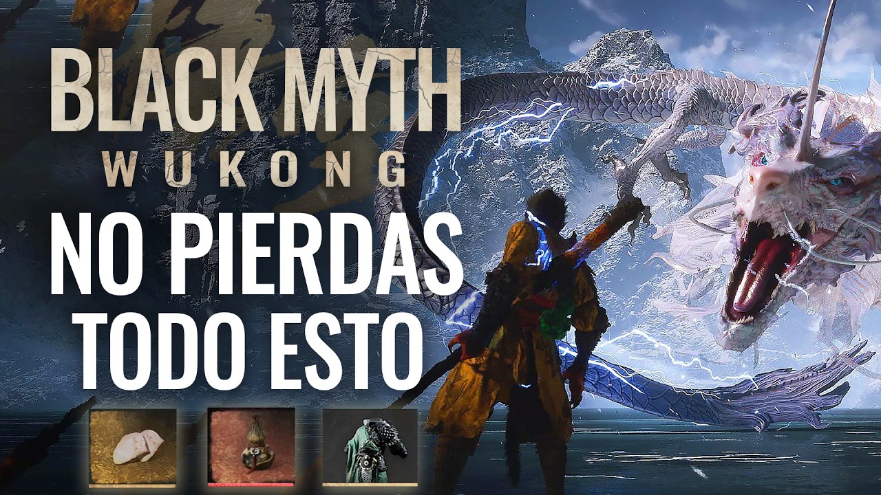 CONSIGUE ESTOS PODEROSOS OBJETOS CUANTO ANTES EN BLACK MYTH WUKONG (TRUCOS)