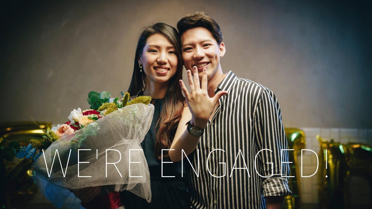 WE'RE ENGAGED!