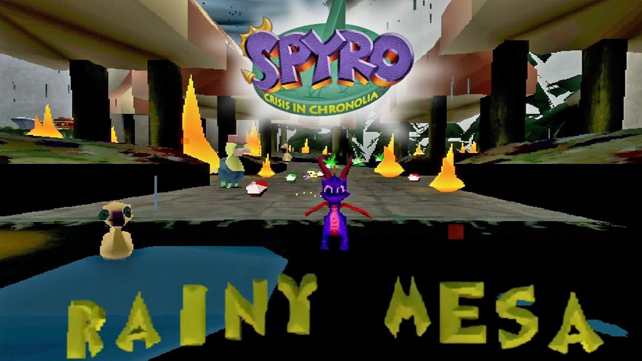Spyro: Crisis In Chronolia Fan Game: Demo (Update) Placeholder Cutscenes & Rainy Mesa