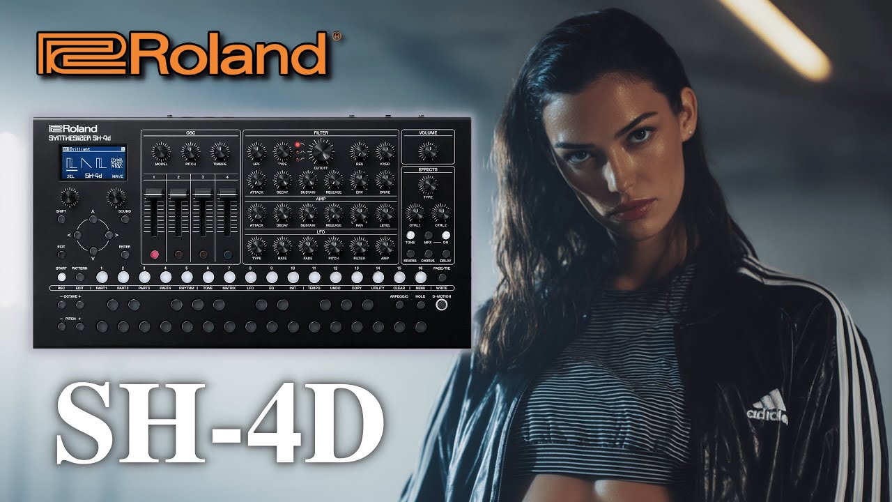🔊 ROLAND SH-4D Techno Project #7 Is INSANE! 🔥 16 Next-Level Patterns 🚀 [Firmware 2.0 Required]