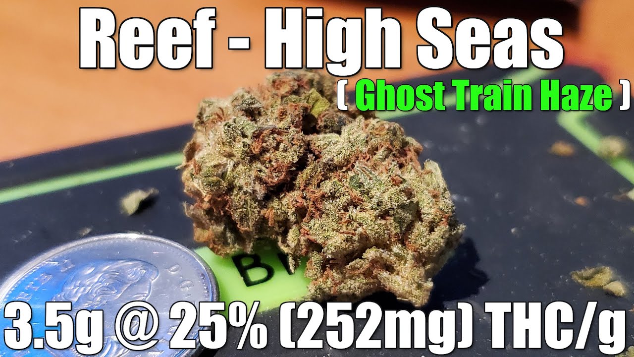 Reef - High Seas - Unboxing Review - 3.5g @ 25% (252mg) THC/g (+Extreme Closeups)