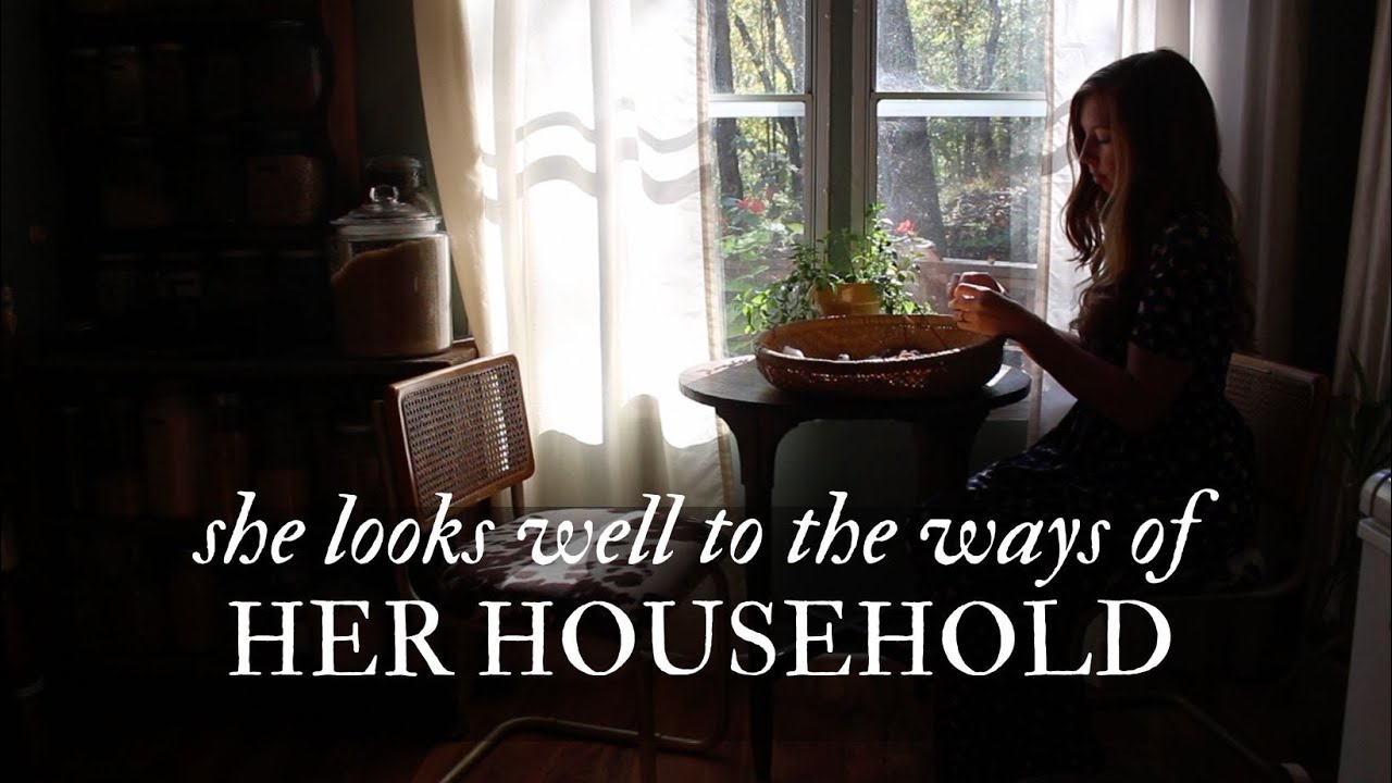 Organizing, Building The Home Economy: Slow Living Christian Homemaking