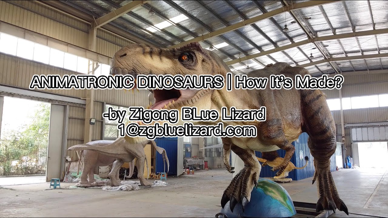 Animatronic Dinosaur| How it is made? China version