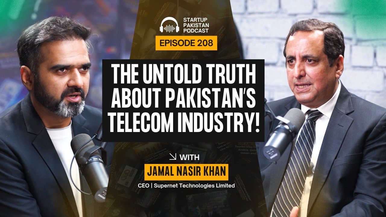 Untold Truth About Pakistan&rsquo;s Telecom Industry! | Jamal Nasir Khan,CEO Supernet Technologies Limited