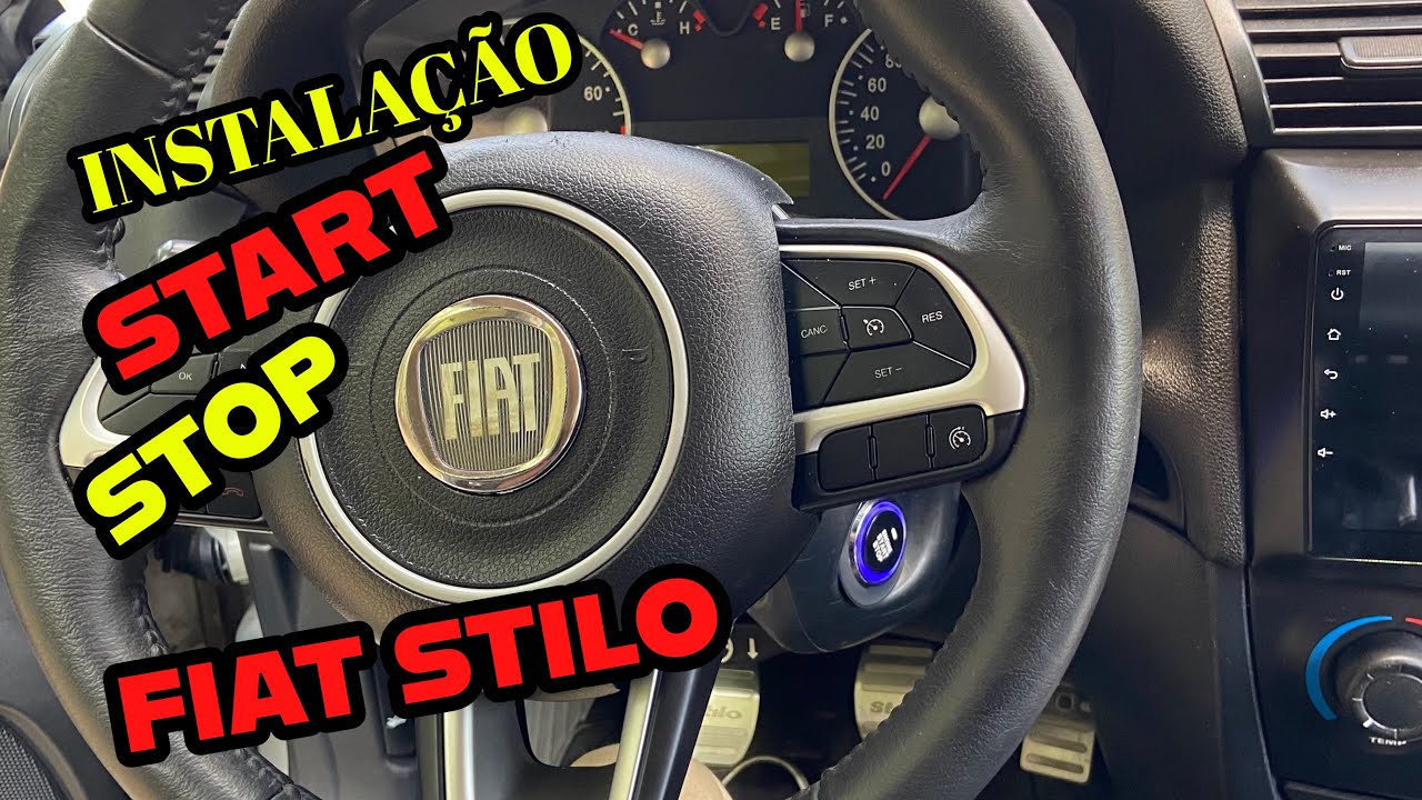 COMO INSTALAR KIT START STOP DA CARDOT NO FIAT STILO