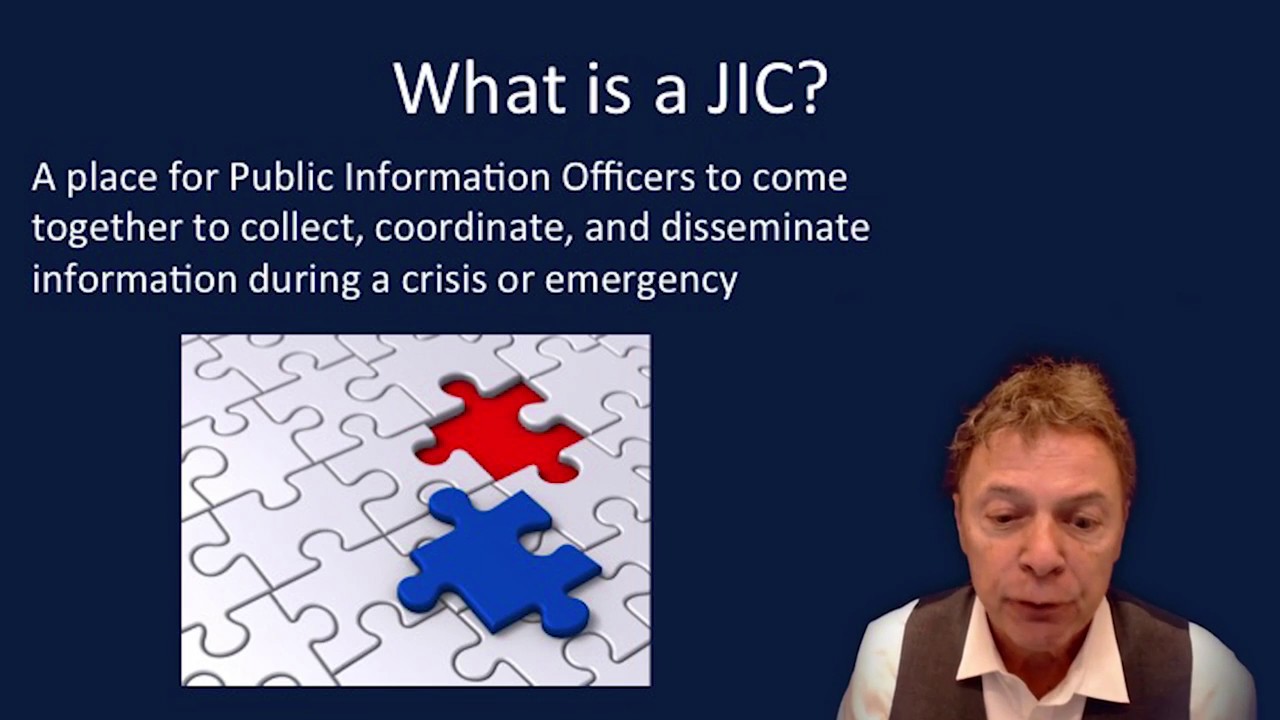 Joint Information Centers (JIC) for Public Health Crises and Emergencies