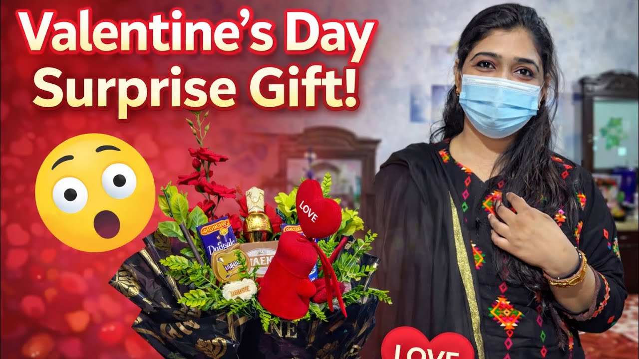 Valentine’s Day Surprise Gift 💝 | Husband Gave Me Special Gift | Gujar Family Vlogs