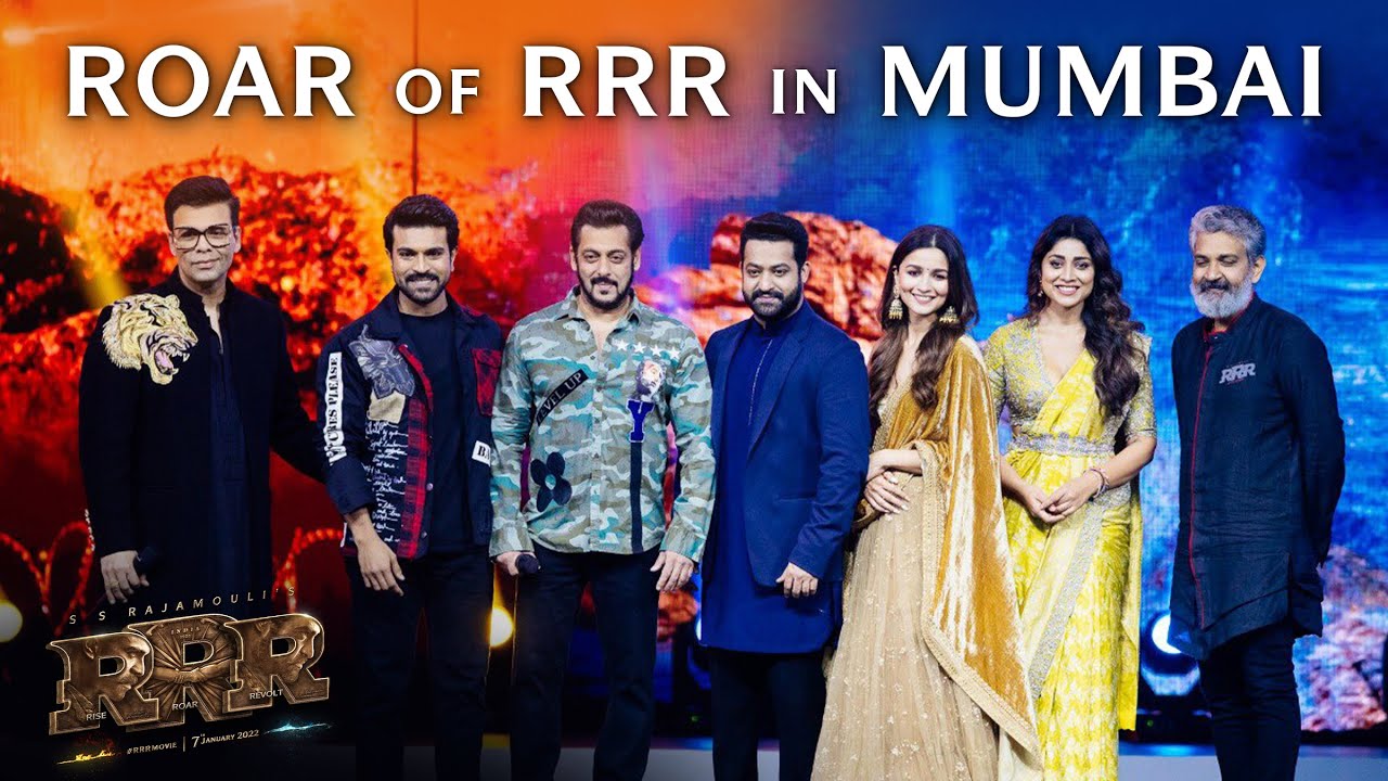 Roar of RRR in Mumbai - Event | NTR, Ram Charan, Alia Bhatt, Salman Khan | SS Rajamouli