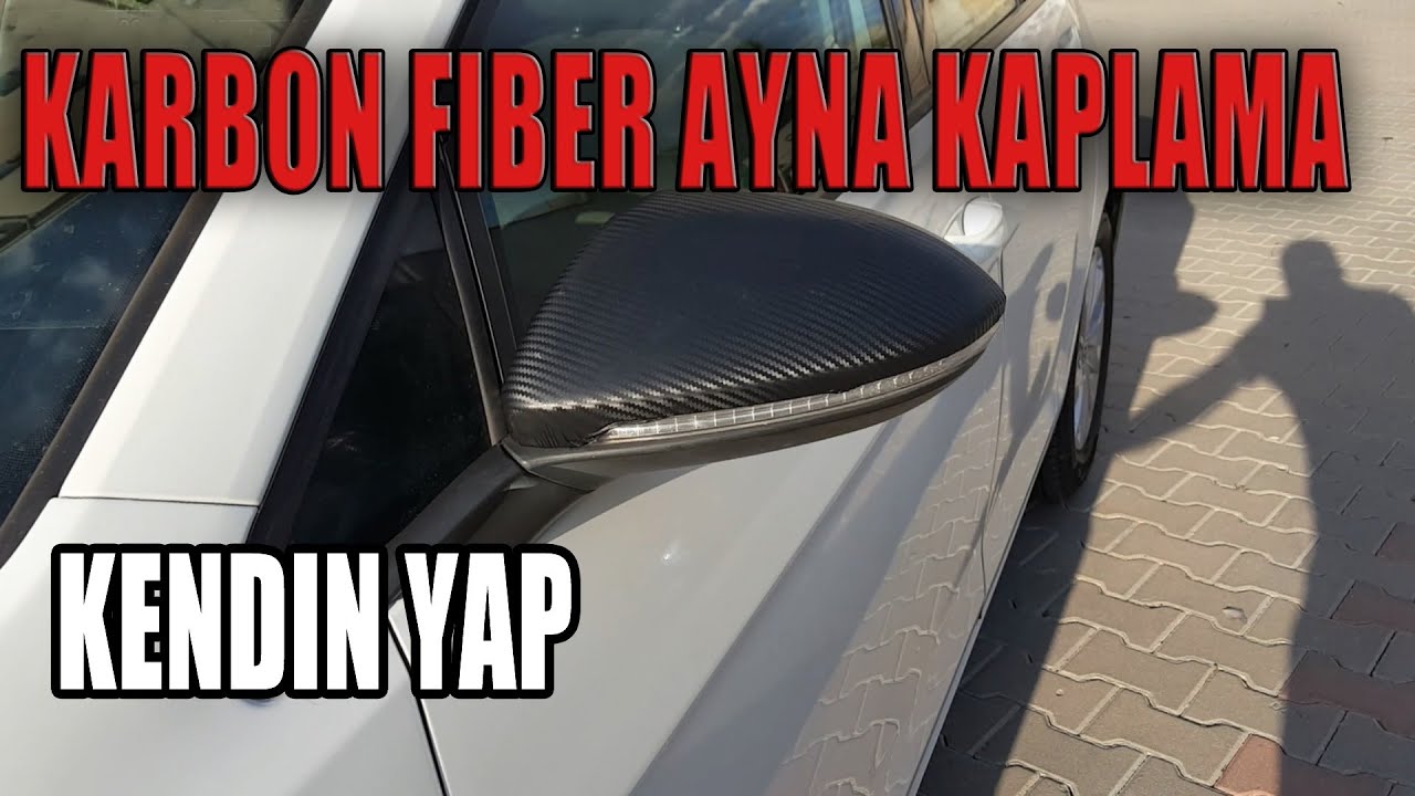 Karbon Fiber Ayna Kaplama - Volkswagen Golf 7