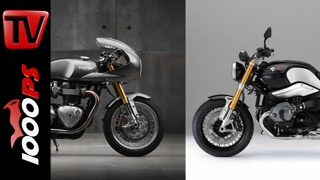 Triumph Thruxton R vs. BMW R nineT Vergleich | Onboard MotoVlog