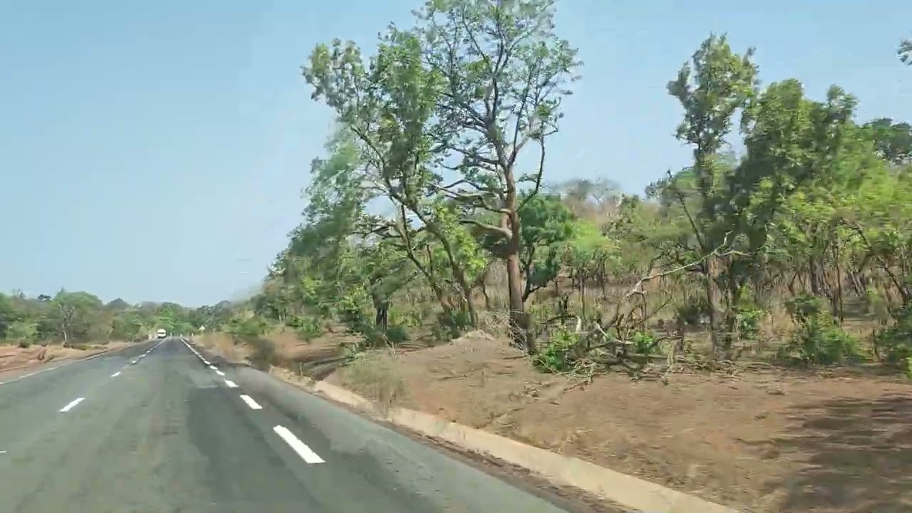 Travel africa  road from Mali border to Senegal