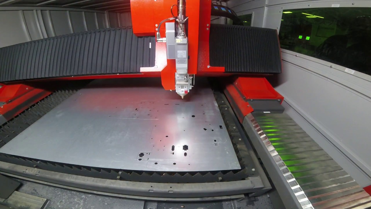 Bystronic ByStar 4kw Fiber Laser - cutting galv .031''