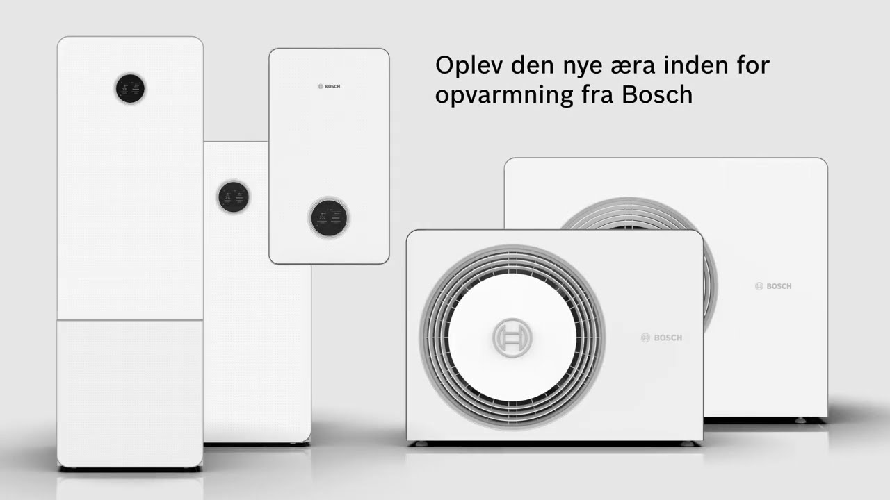 Bosch Compress 5800i AW  - den nye æra i luft til vand varmepumper