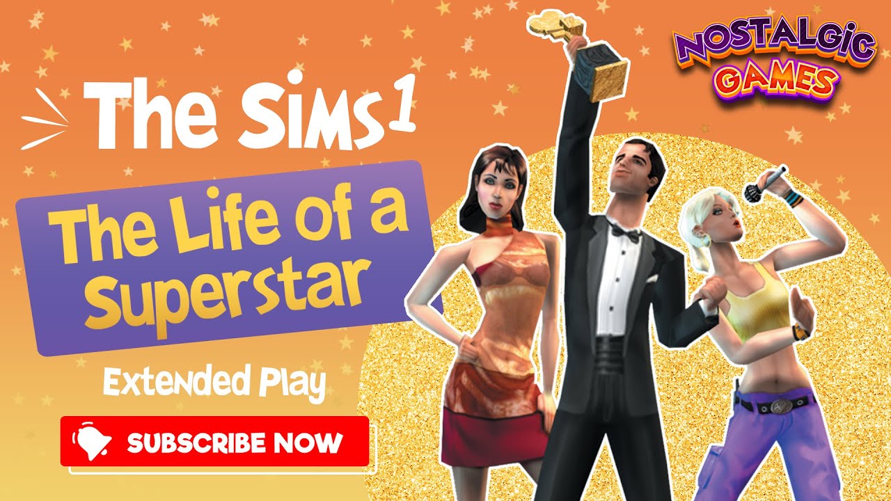 What's it like being a 5 STAR CELEBRITY in The Sims 1 Superstar?