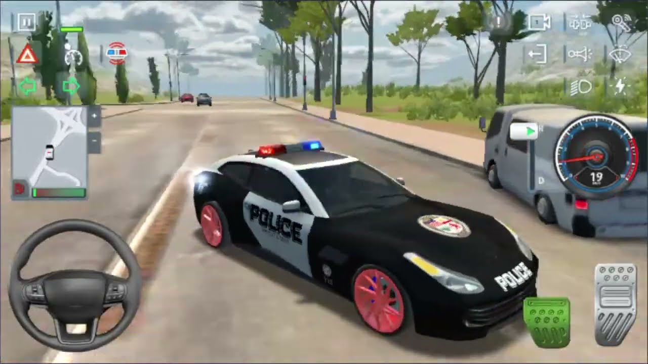 Police Car Chase Simulator 3D Game - Real Cop Cars Driving Simulator Game - Android GamePlay