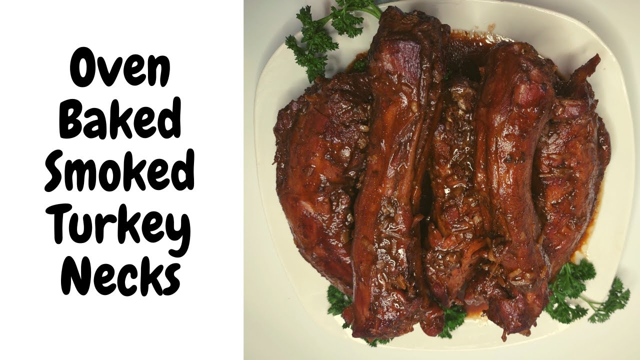 Country Style Baked Smoked Turkey Necks