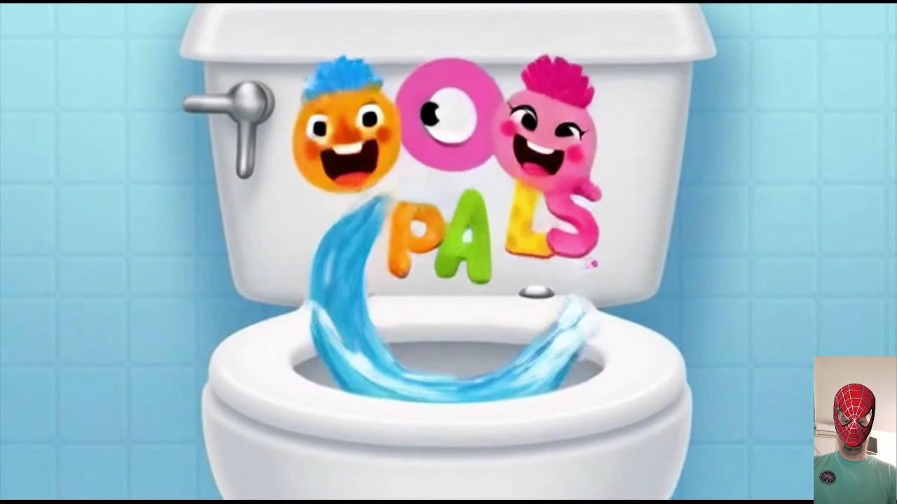 Noodle & Pals Intro Logo falling into the toilet effects Puzzliok