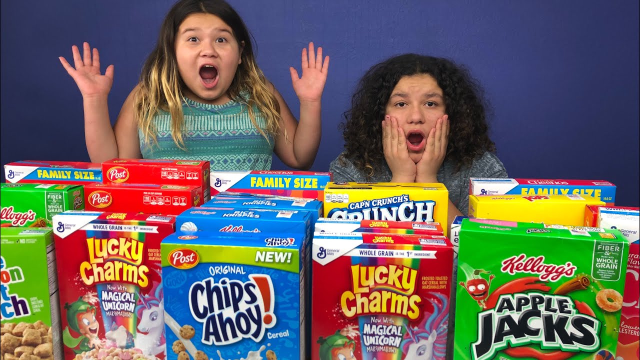 Don’t Choose the Wrong Cereal Slime Challenge